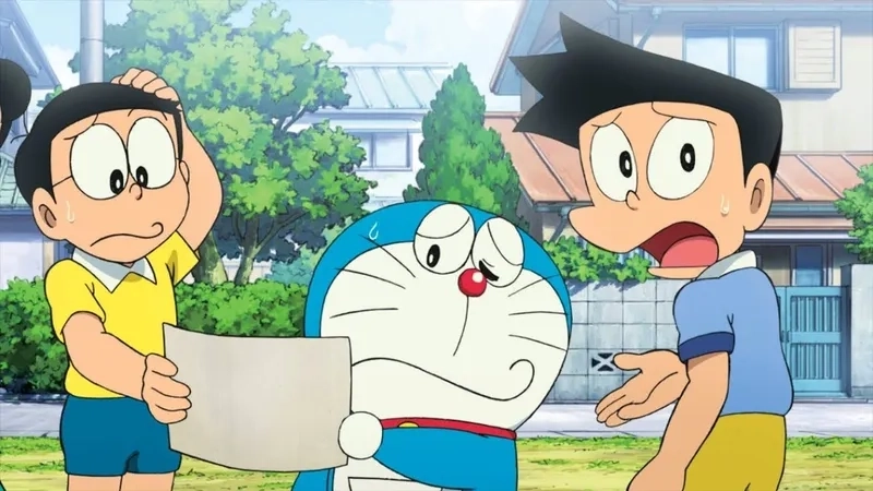 Cùng theo dõi câu chuyện của nhóm bạn đáng yêu trong Nobita Doraemon Chaien Suneo Shizuka