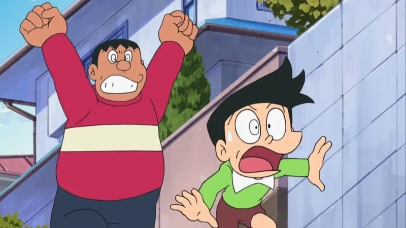Tình bạn thú vị giữa Suneo và Chaien
