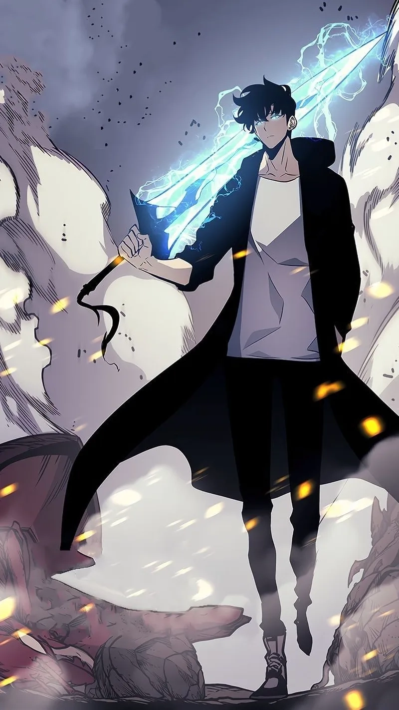 Trang phục Sung Jin Woo outfit đầy khí chất của shadow monarch