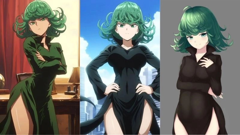 Tatsumaki hiện lên sắc lạnh và bí ẩn trong từng khung hình