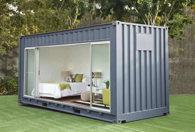 mẫu nhà container 2 tầng thiết kế tối ưu diện tích
