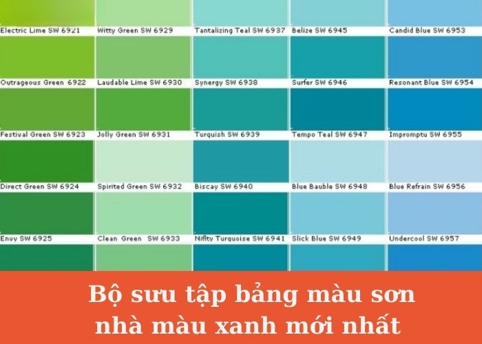 Tìm hiểu Ý nghĩa của sơn nhà màu xanh là gì