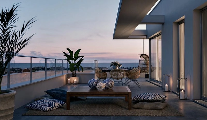 Mẹo thiết kế sân vườn ban công thư giãn