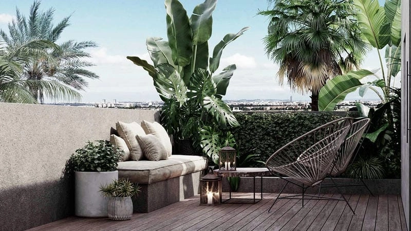 Không gian lý tưởng với decor ban công nhỏ