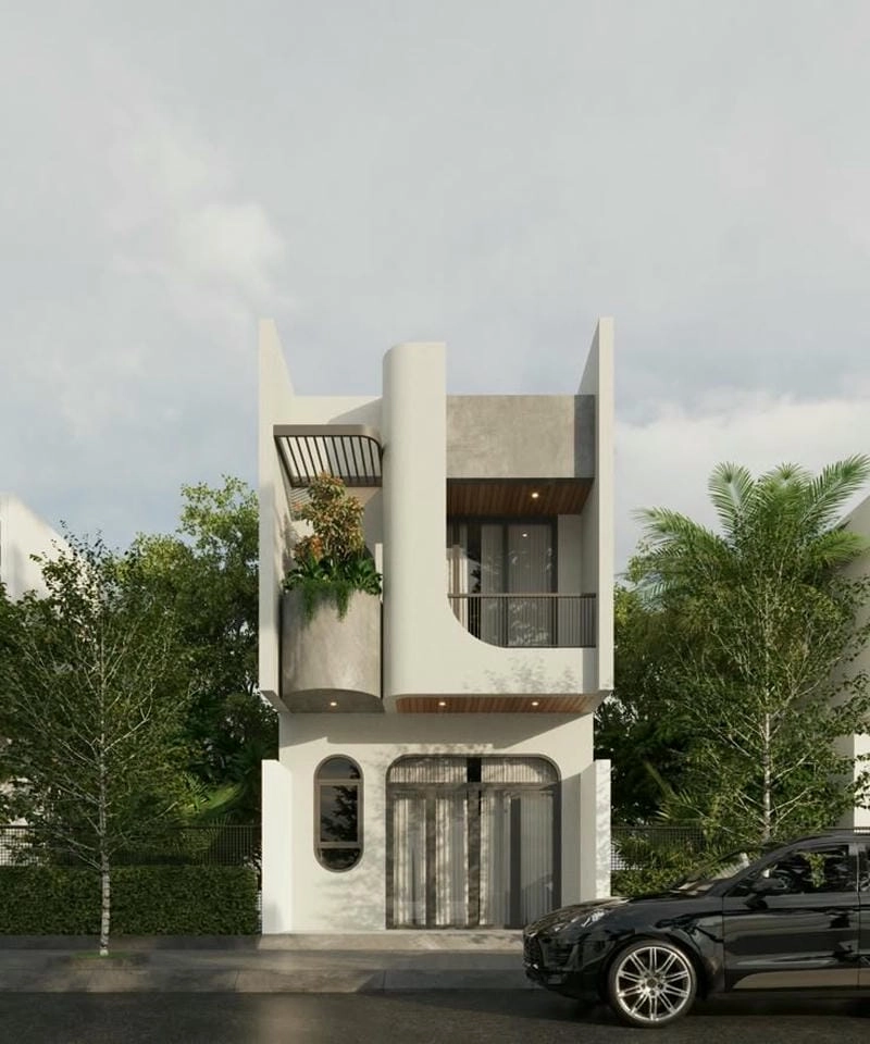 Ấn tượng với mẫu nhà 40m2 đẹp đầy đủ công năng