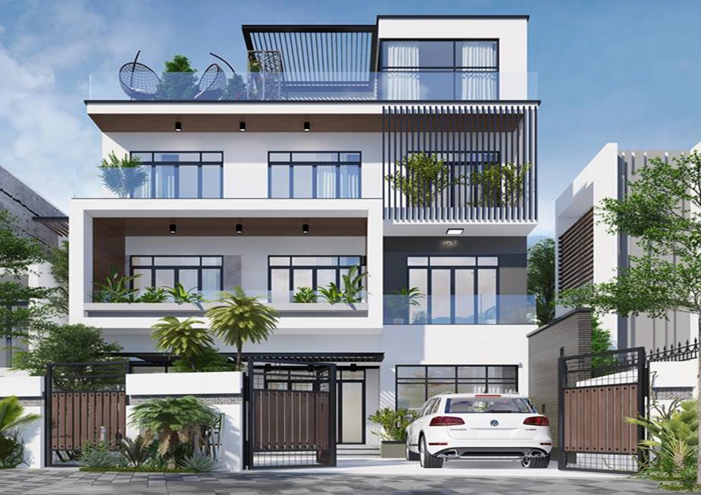 Ngắm nhìn những màu sơn nhà đẹp nhất 2021 sang trọng