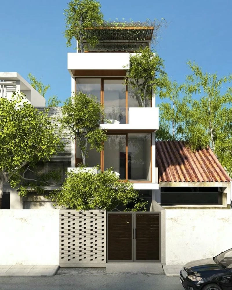 Ý tưởng nhà nhỏ đẹp 40m2 cho không gian sống hiện đại