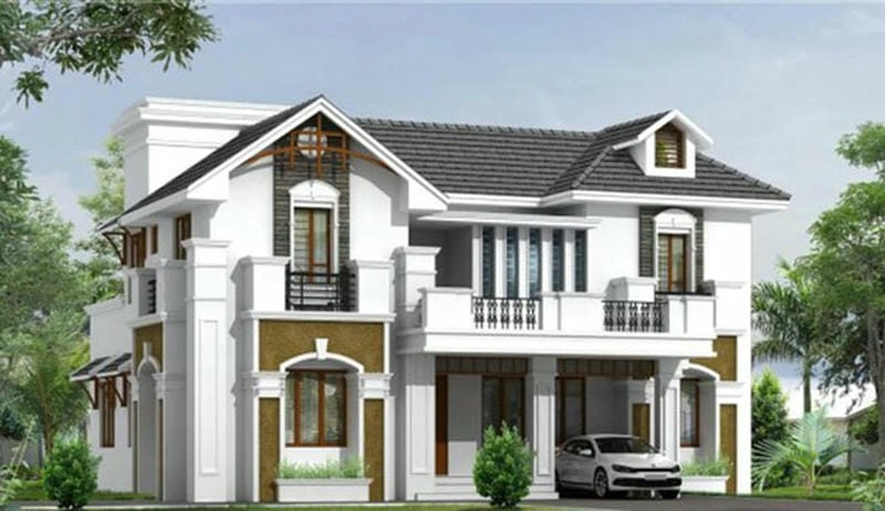 Không gian mẫu nhà ngang 6m dài 10m tiện nghi