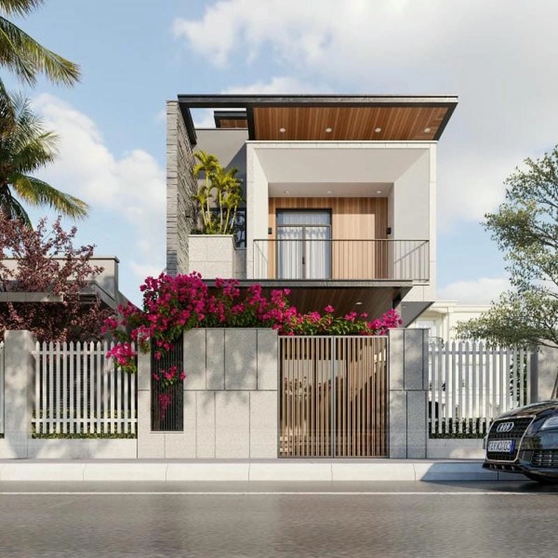 Thiết kế nhà ngang 6m dài 8m gọn gàng tối ưu diện tích