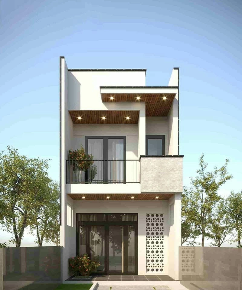 Thiết kế nhà ngang 6m dài 13m tiện nghi với phong cách riêng