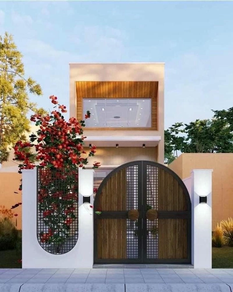 Mẫu đẹp 7x13m thiết kế nhà rộng 7m dài 13m