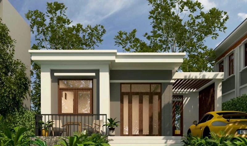 Gợi ý những mẫu nhà mái bằng đẹp đơn giản đẹp