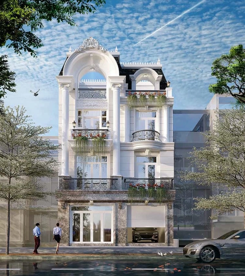 Khám phá mẫu nhà phố mặt tiền đẹp 6x12 tinh tế