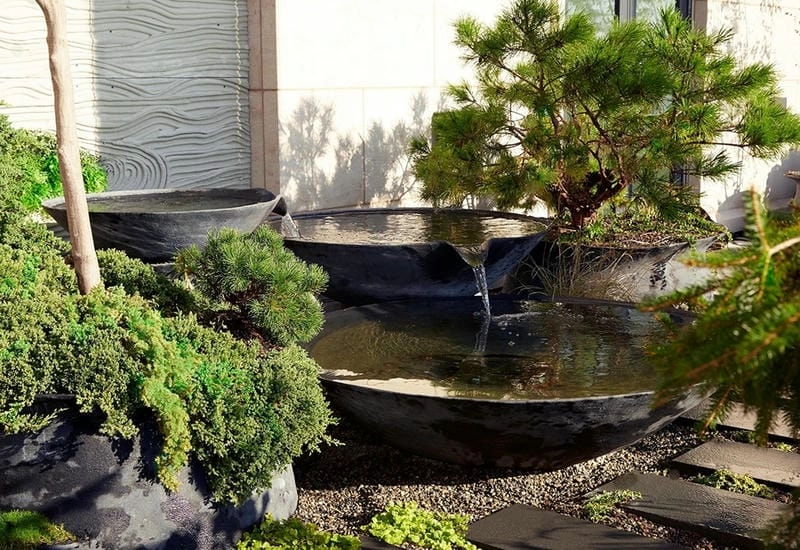 Thiết kế tiểu cảnh mang phong cách hiện đại và tinh tế