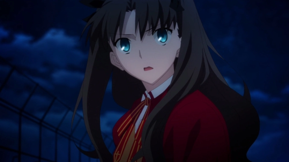 Diện mạo Rin Tohsaka uniform nổi bật trong bộ đồng phục học đường