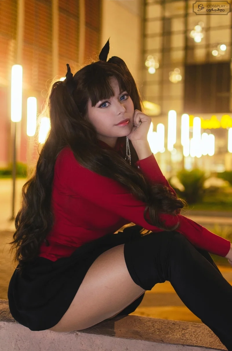 Chiêm ngưỡng fate stay night Rin Tohsaka cosplay đậm chất điện ảnh