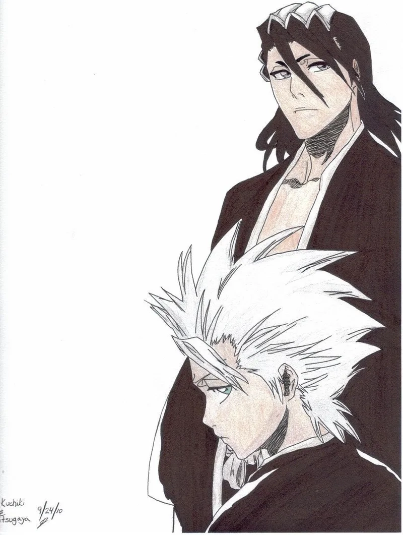 Cuộc so tài giữa Toshiro vs Byakuya gay cấn và đẹp mắt