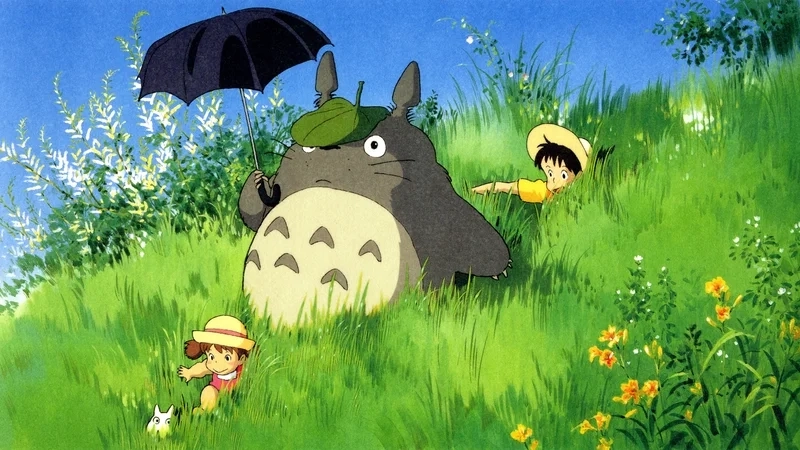 Hình nền Hàng xóm của tôi là Totoro đậm chất cổ tích