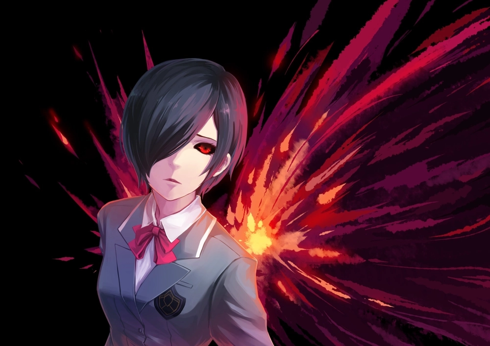 Touka Kirishima là ghoul mạnh mẽ và nội tâm sâu sắc trong Tokyo Ghoul