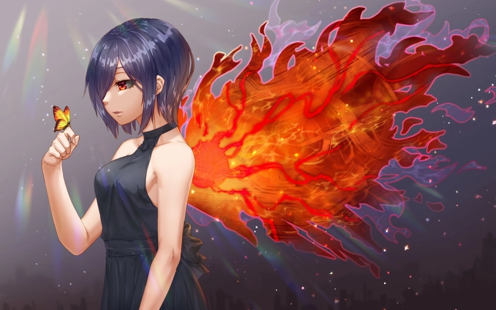 Touka Kirishima icons lý tưởng để dùng làm avatar mạng xã hội