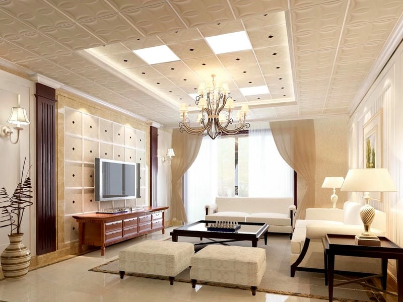 mẫu thạch cao trần nhà đẹp tạo phong cách riêng biệt