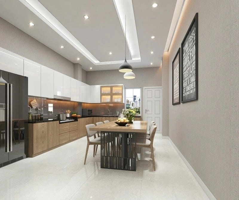 các mẫu trần nhà thạch cao đẹp xu hướng nội thất mới