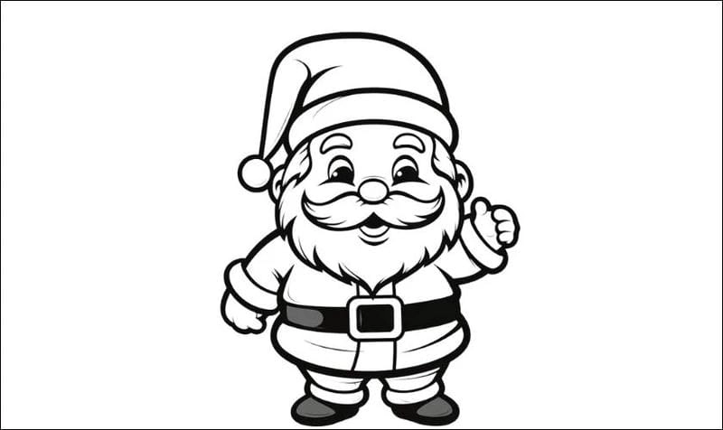 Khám phá ngay bộ tranh tô màu noel cute dành riêng cho bé