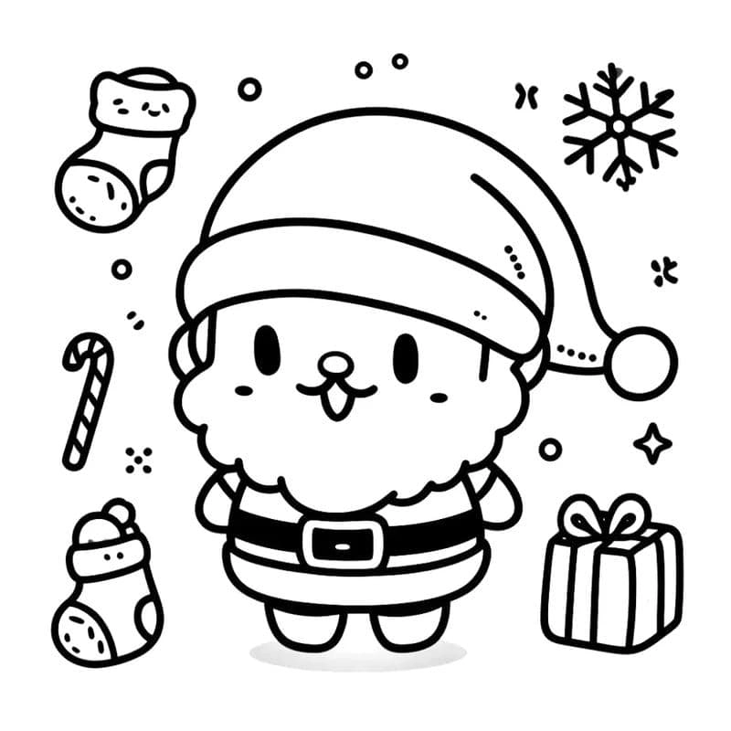 Sưu tập đa dạng tranh tô màu chủ đề noel rực rỡ