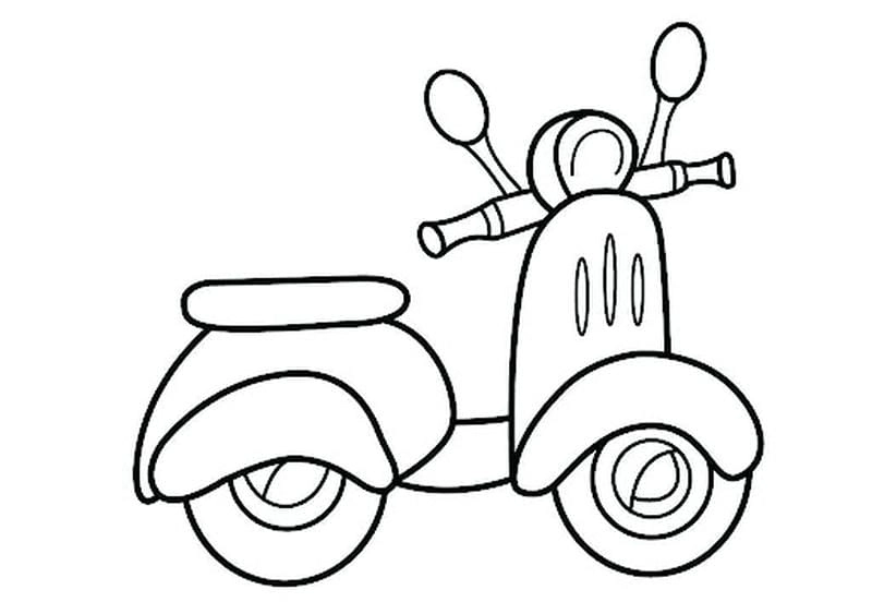 Tranh tô màu đơn giản cho bé 3 tuổi dễ làm theo