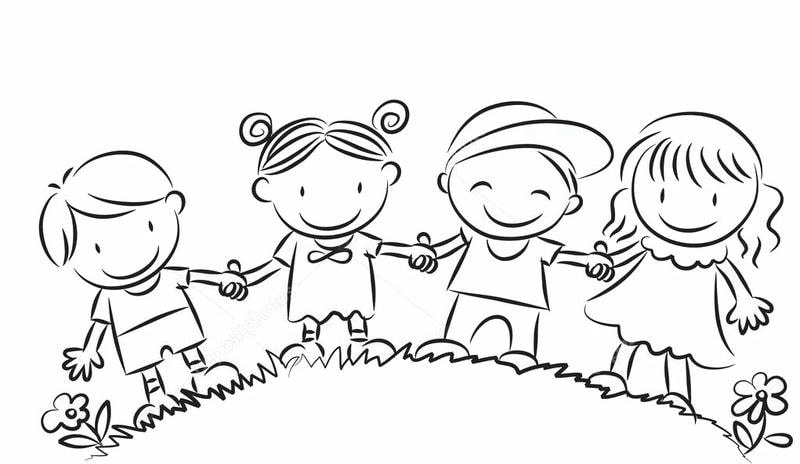 Hình vẽ dễ thương trong tập tô màu cho bé 3 tuổi