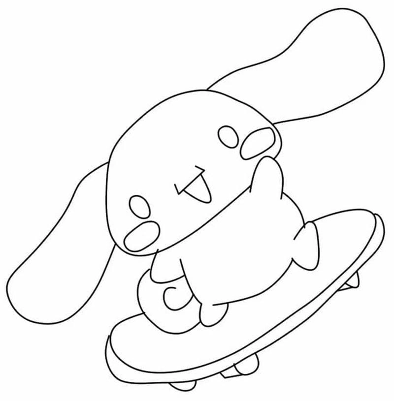 Sáng tạo với mẫu tô tượng cinnamoroll độc đáo cho bé