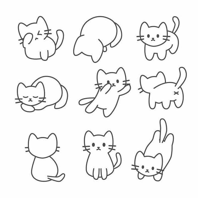 Vui vẻ với mèo Kitty tô màu siêu ngộ