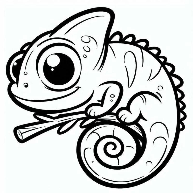 Bé thích mê tranh con vật tô màu sinh động