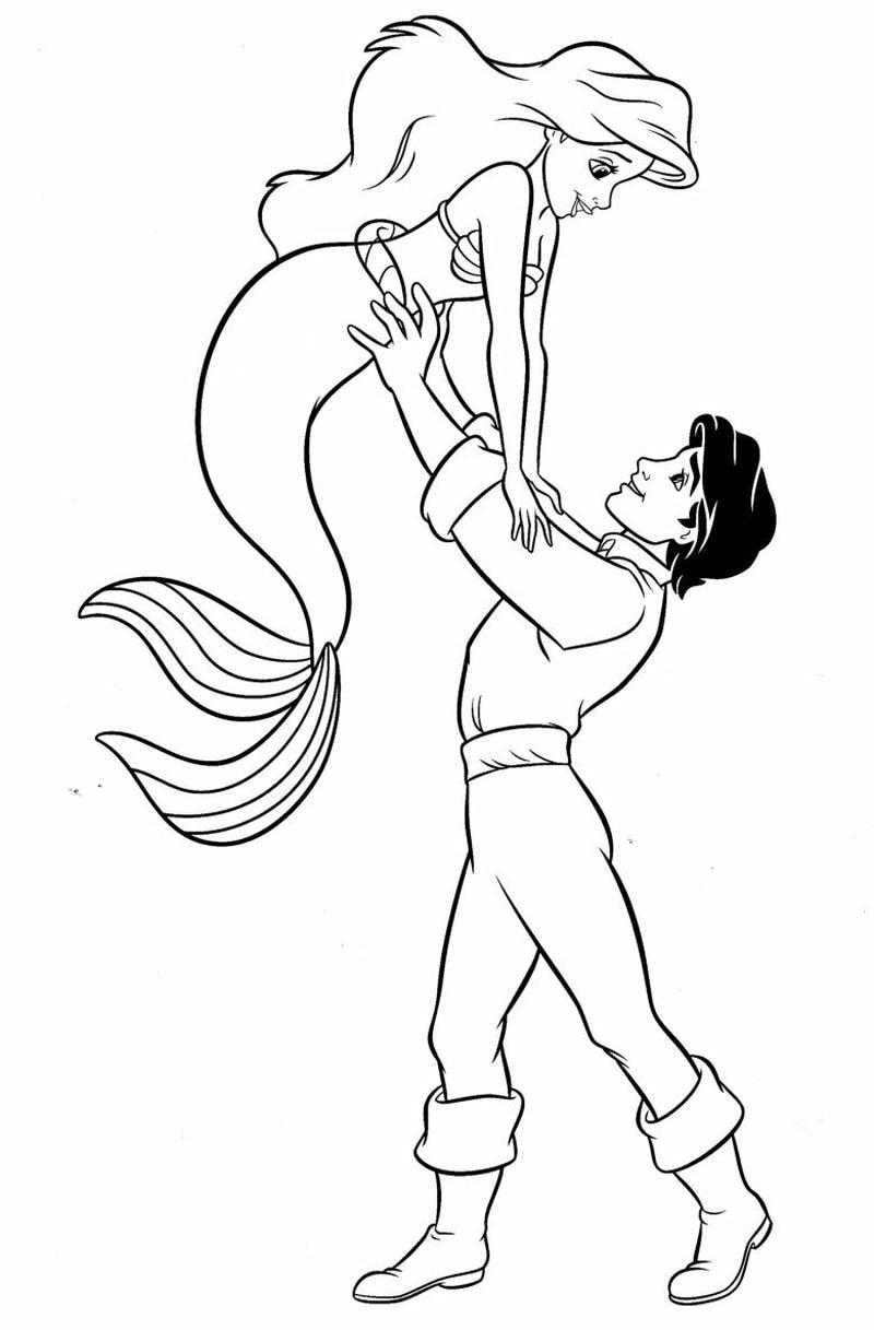 Tô màu nàng tiên cá chibi phong cách dễ thương