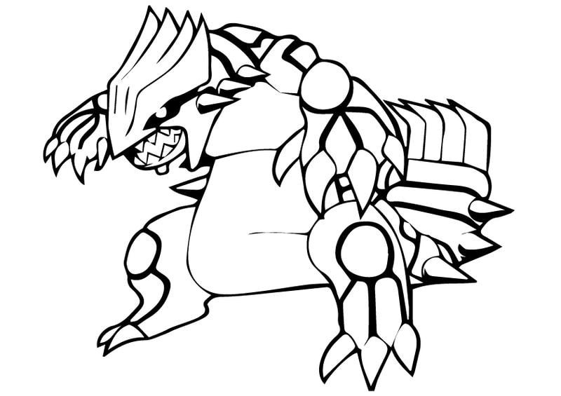 Tô hình tô màu pokemon huyền thoại huyền bí