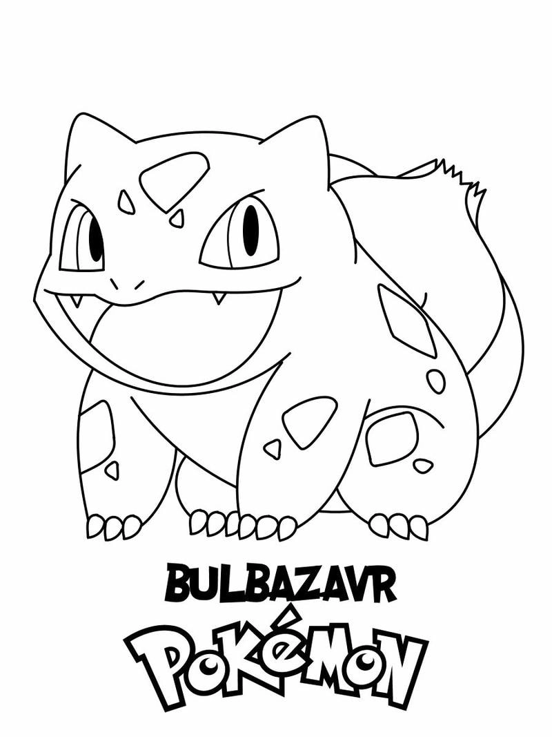 Tô ảnh tô màu pokemon siêu đáng yêu