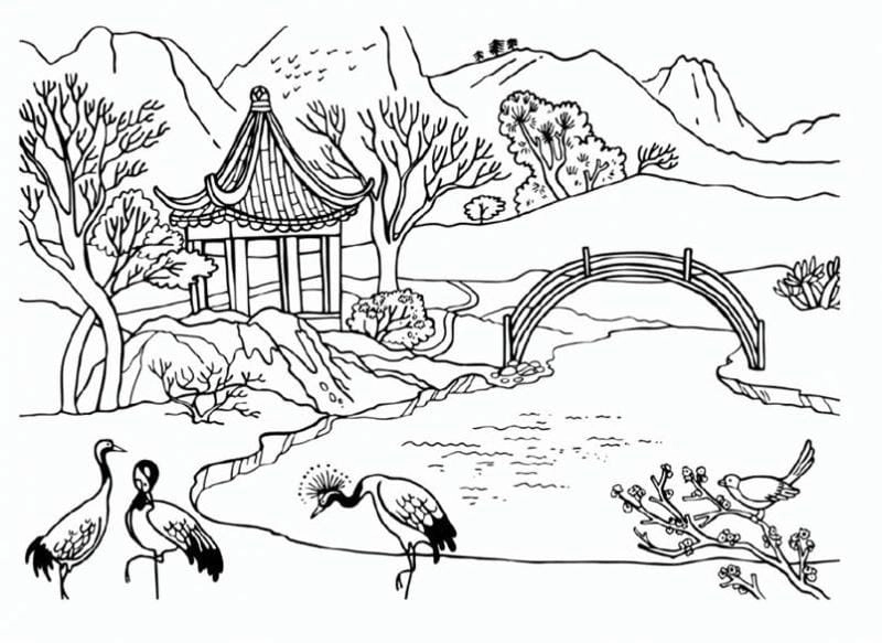 Nuôi dưỡng tâm hồn từ tranh tô màu quê hương đất nước bác hồ