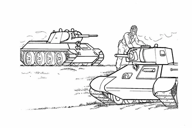 Kb 44 tranh tô màu xe tăng quái vật cực chất
