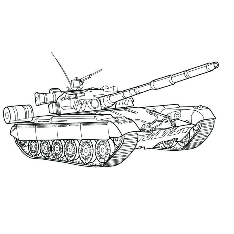 Thỏa sức vẽ xe tăng tô màu cực chất