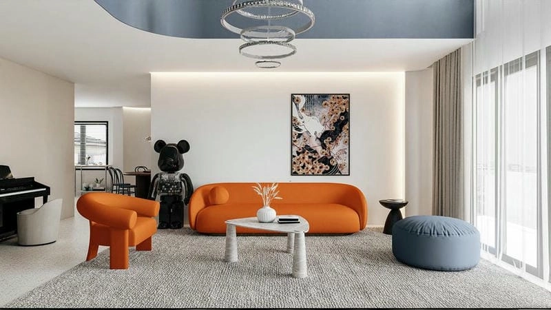 Phong cách độc đáo từ tranh trang trí tường 3d