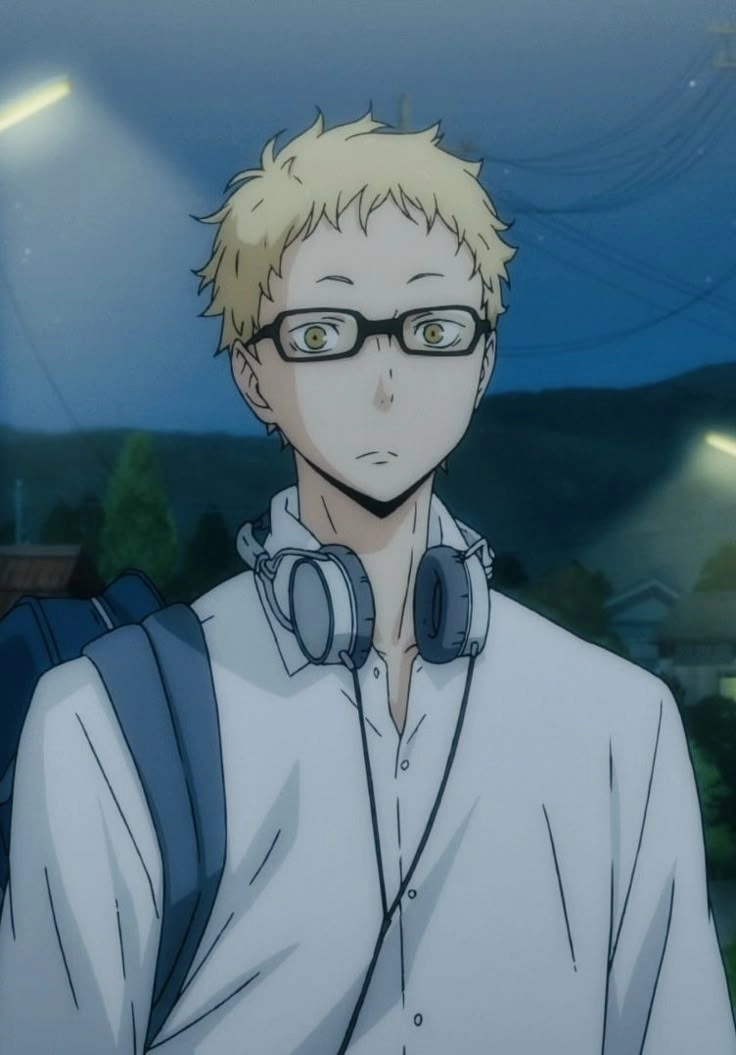 Birthday Tsukishima là dịp để fan sáng tạo layout ảnh độc đáo