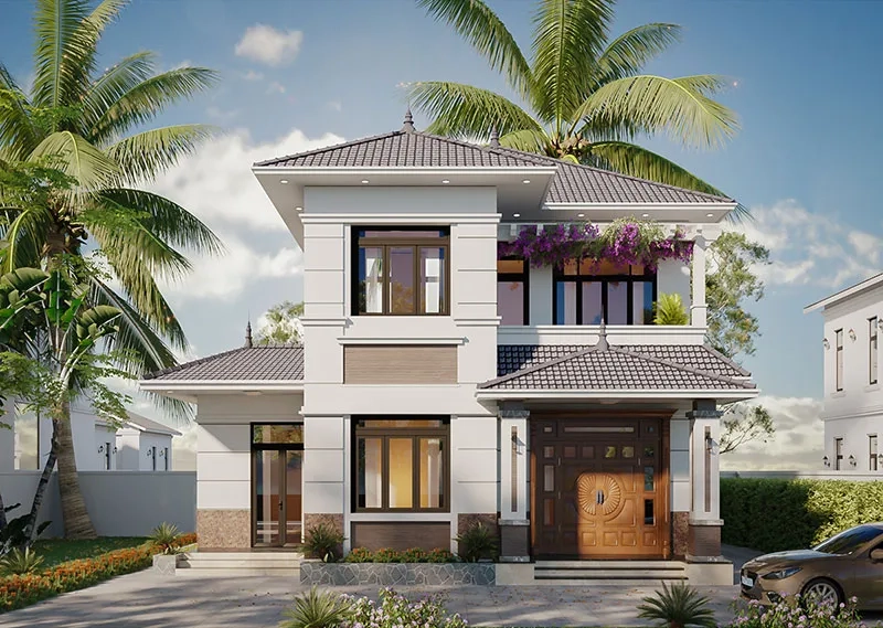 Ngắm nhìn mái nhật 2 tầng đẹp hiện đại tinh tế