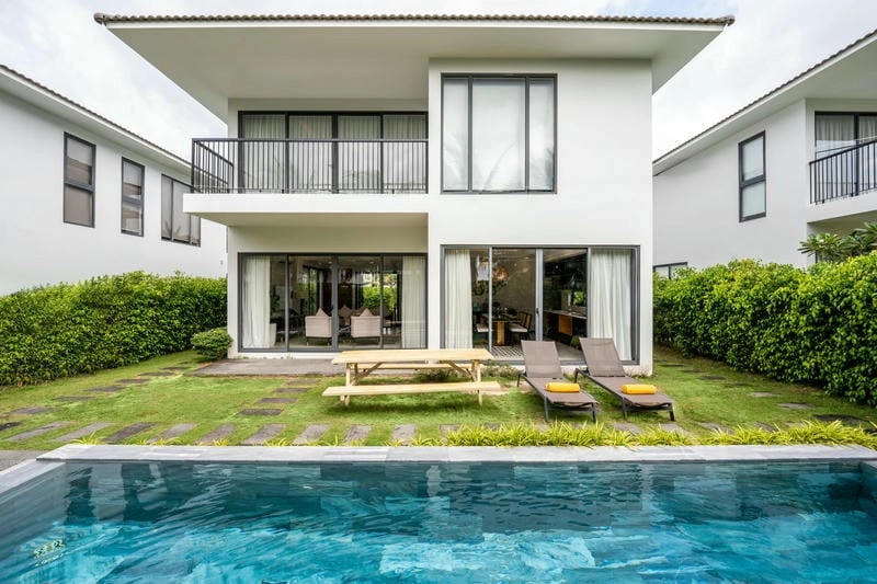 Không gian sống lý tưởng với mẫu villa hiện đại