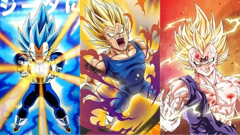 Bộ ảnh Vegeta làm nổi bật bản lĩnh và khí chất chiến đấu