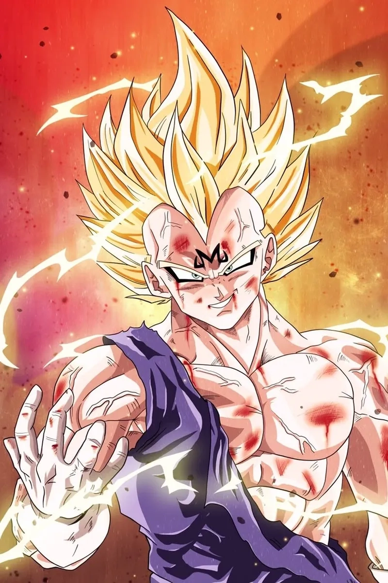 Chắc chắn rằng bạn sẽ không thể bỏ qua những hình ảnh Vegeta ngầu đầy phong cách