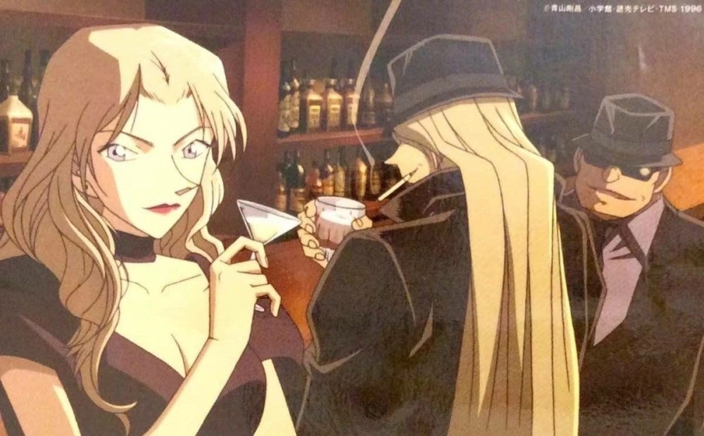Tạo hình nổi bật của Vermouth anime luôn cuốn hút