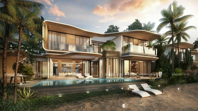 Thiết kế thu hút từ mẫu nhà villa mini