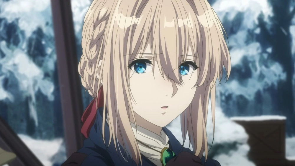 Violet Evergarden art thể hiện sự tinh tế và nhẹ nhàng trong từng nét vẽ