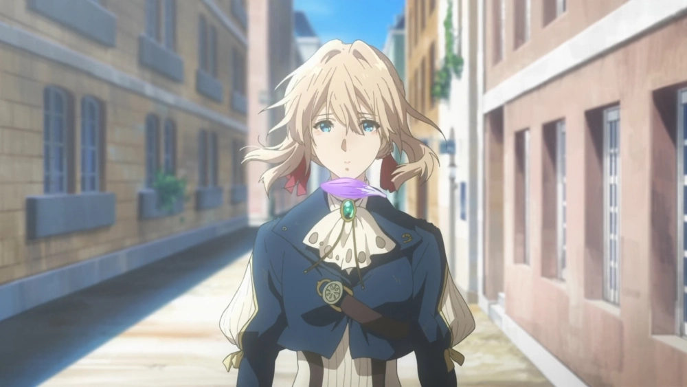 Phim anime Violet Evergarden là biểu tượng của vẻ đẹp và lòng vị tha
