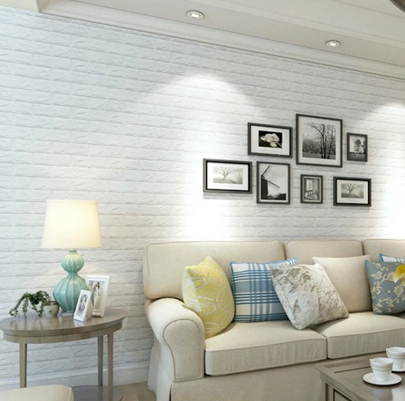 Căn hộ ấm cúng nhờ trang trí nhà bằng xốp dán tường